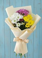 Букет цветов из:  Хризантемы в Алтуде