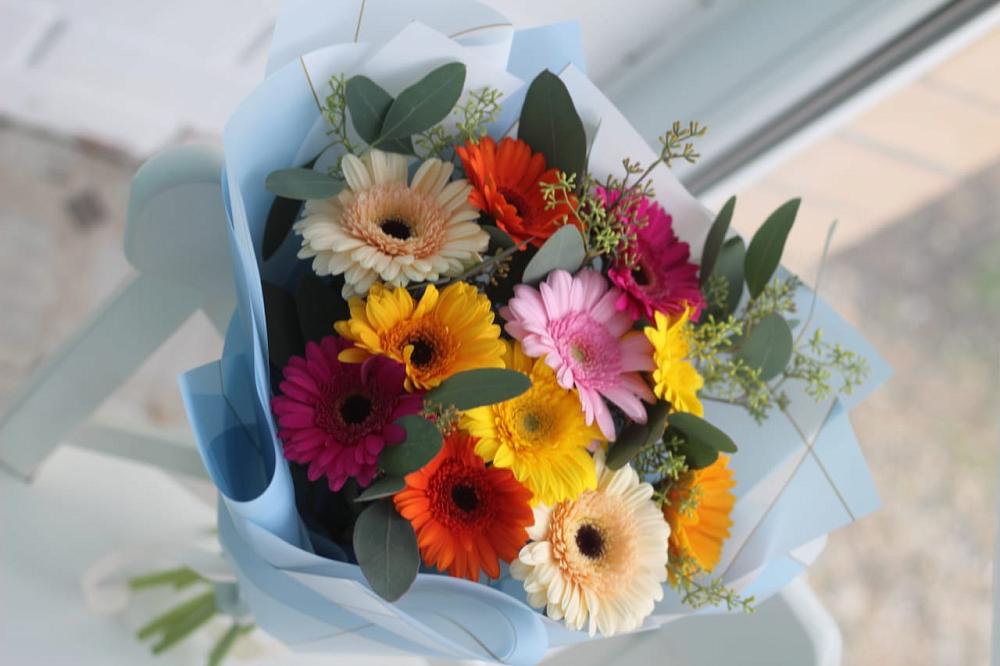 Букет цветов из: Герберы в Алтуде