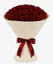 Букет 101 Бордовая роза Блэк Бакарра в Алтуде