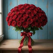 Букет Красные розы Блэк Меджик в Алтуде