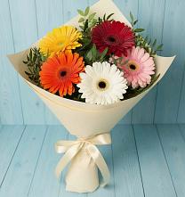 Букет цветов из:  Герберы в Алтуде