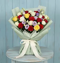 Букет цветов из:  Розы в Алтуде