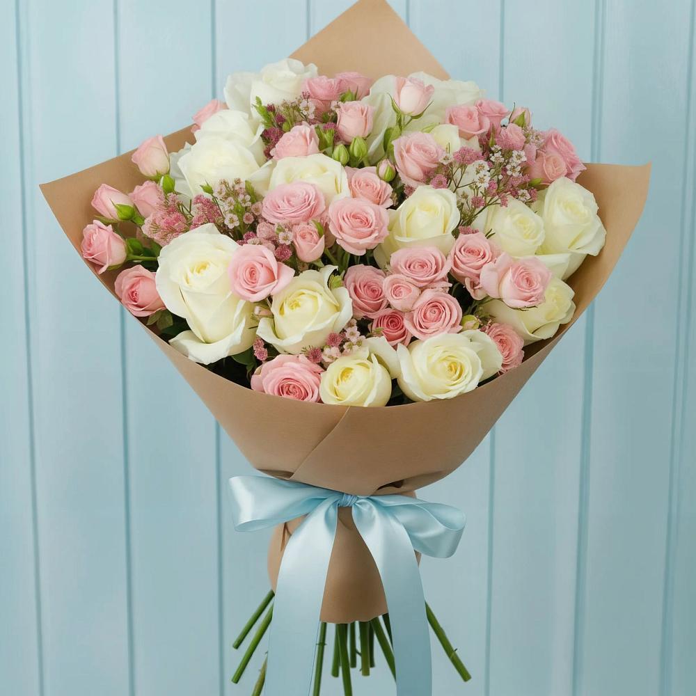 Букет цветов из: Розы в Алтуде