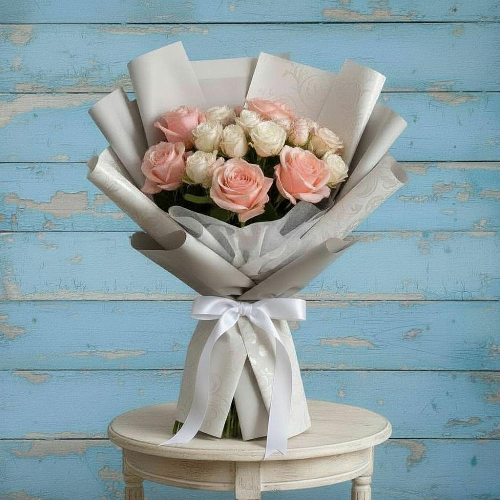 Букет цветов из: Розы в Алтуде