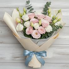 Букет цветов из:  Лизиантусы #REPLACE_PRED# Алтуде