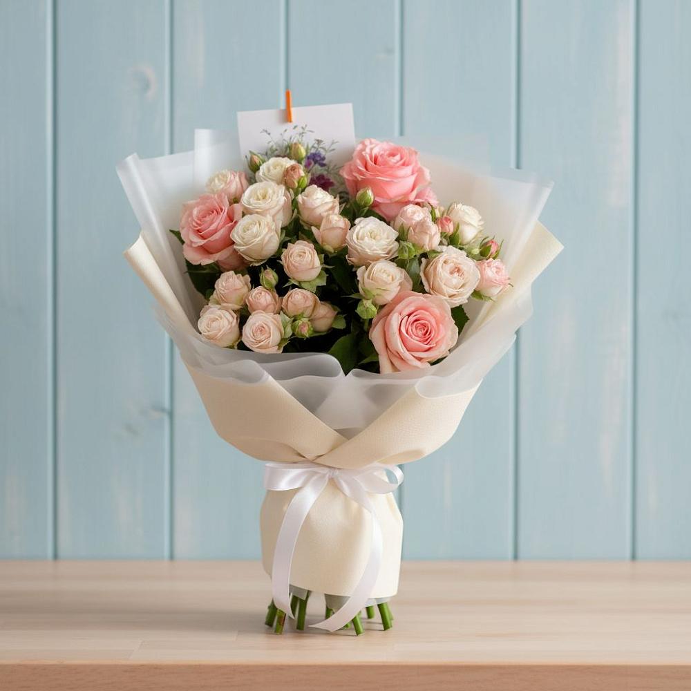 Букет цветов из: Розы в Алтуде