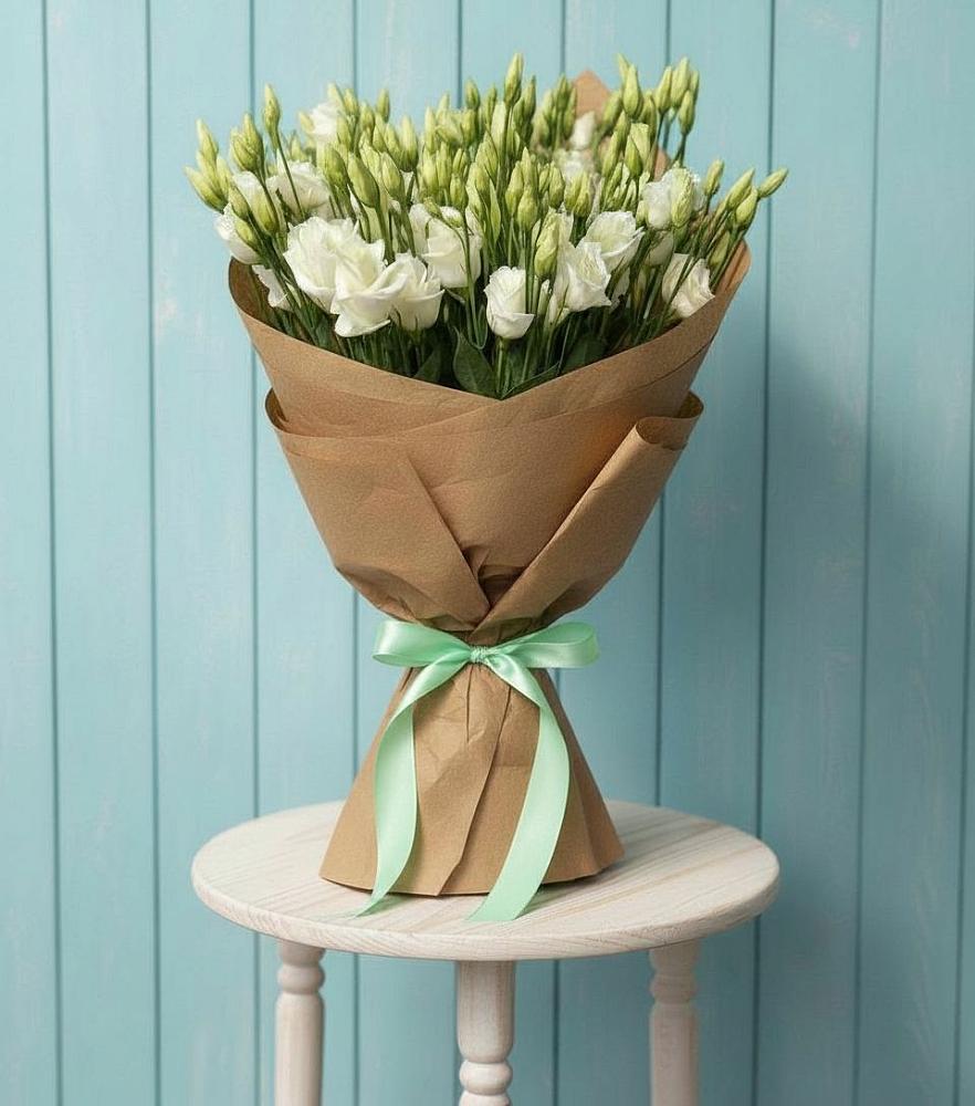 Букет цветов из: Лизиантусы в Алтуде