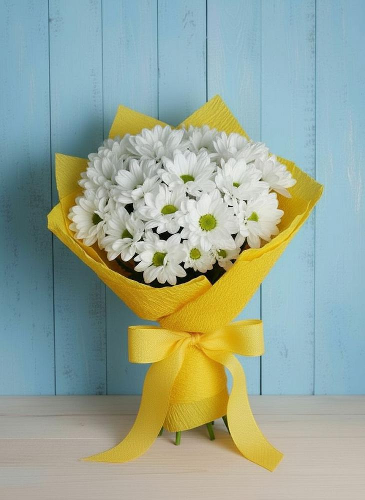 Букет цветов из: Хризантемы в Алтуде