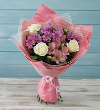 Букет цветов из:  Герберы #REPLACE_PRED# Алтуде