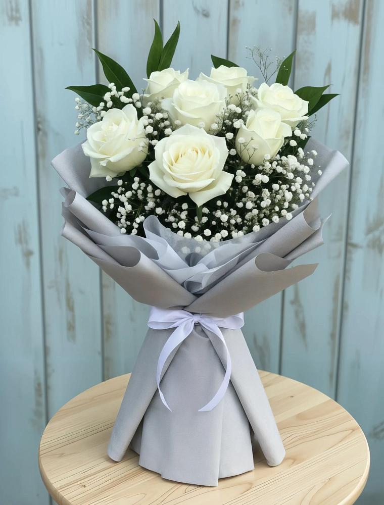 Букет цветов из: Розы в Алтуде