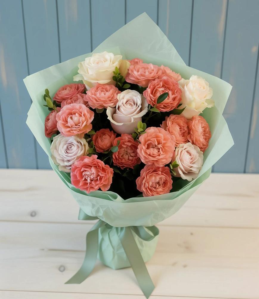 Букет цветов из: Розы в Алтуде