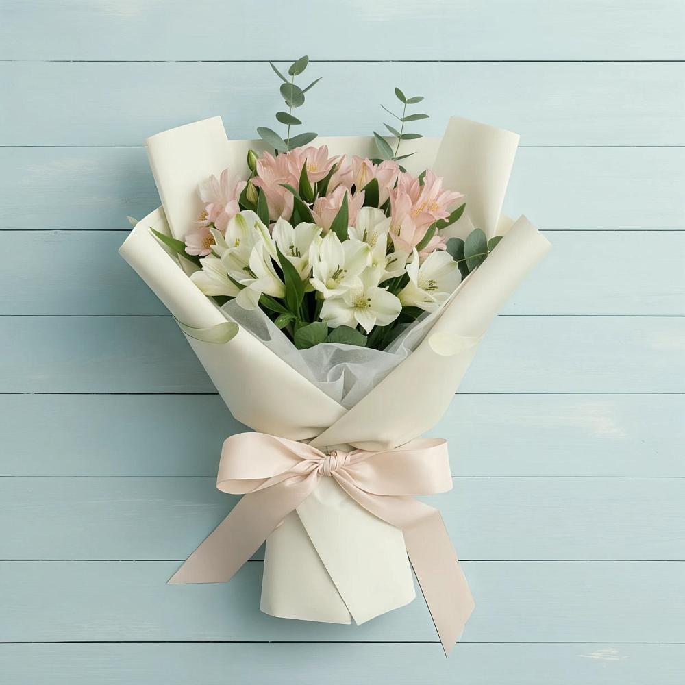 Букет цветов из: Альстромерии в Алтуде