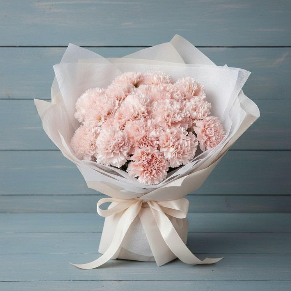 Букет цветов из: Гвоздики в Алтуде